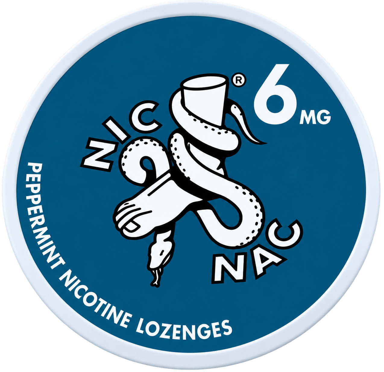 Nic Nac Peppermint 6MG Nicotine Lozenges
