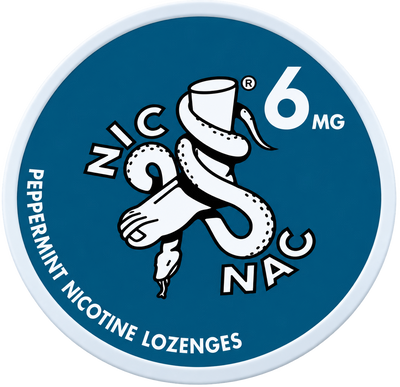 Nic Nac Peppermint 6MG Nicotine Lozenges