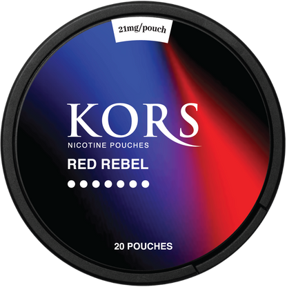 Kors Red Rebel 21MG Nicotine Pouches