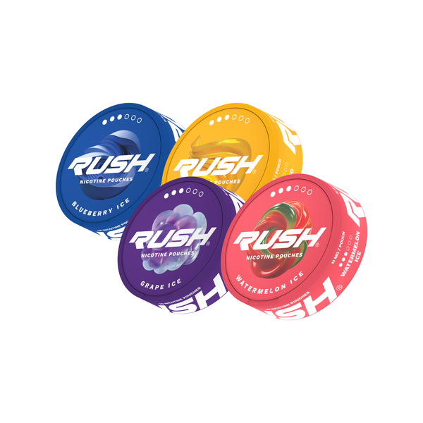 Rush Pro Fruit Nicotine Pouch Bundle