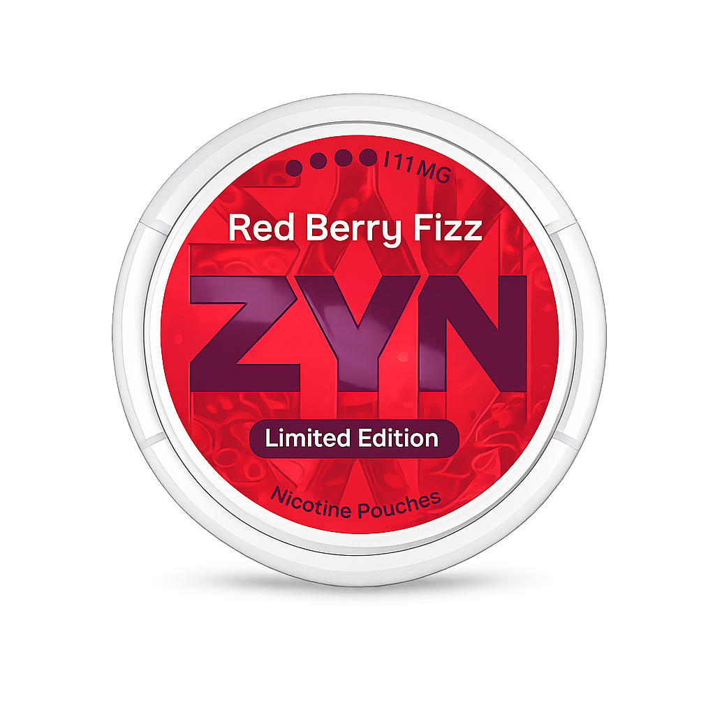 ZYN Red Berry Fizz Limited Edition 11MG Nicotine Pouches