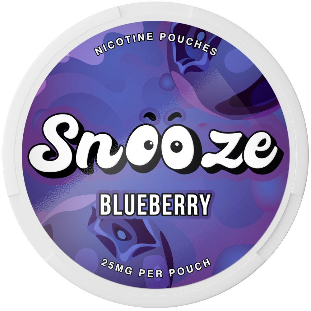 Snooze Blueberry Nicotine Pouches