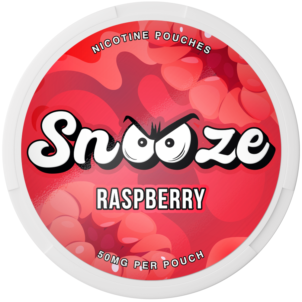 Snooze Raspberry Nicotine Pouches