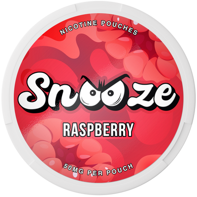 Snooze Raspberry Nicotine Pouches