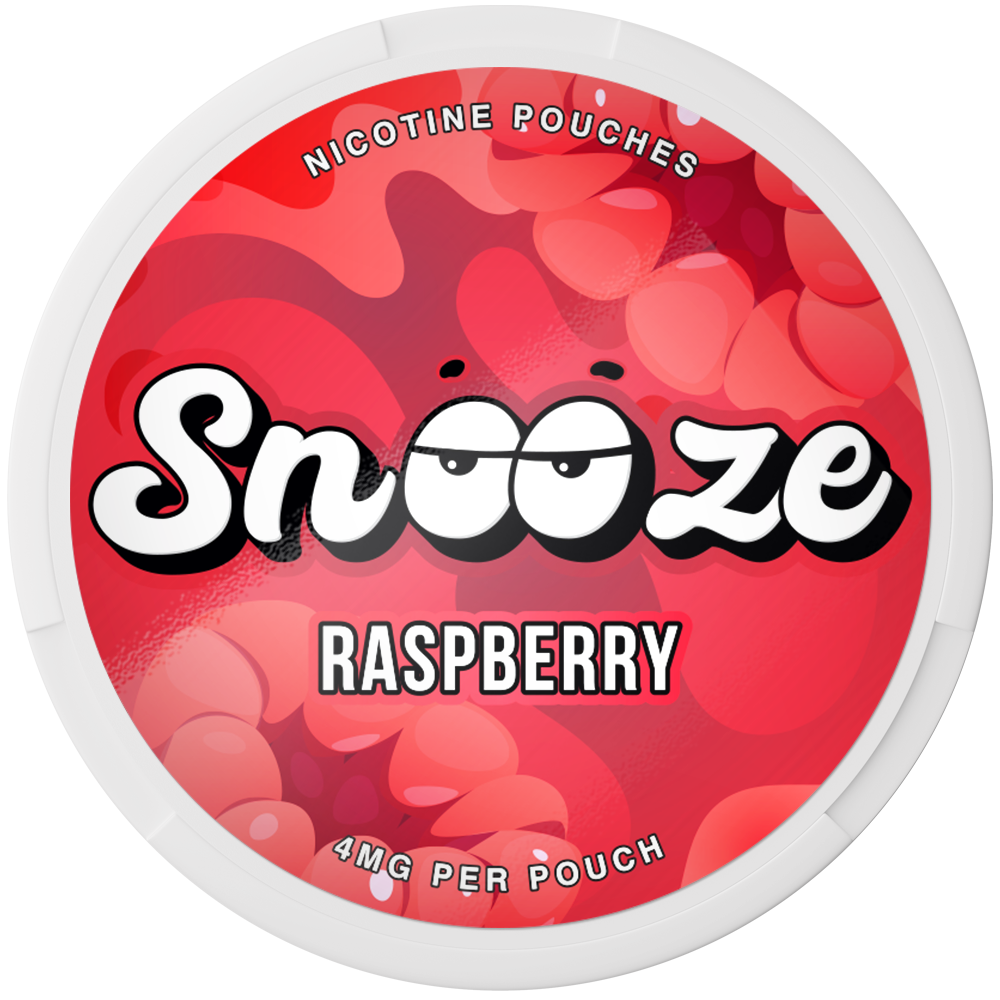 Snooze Raspberry Nicotine Pouches
