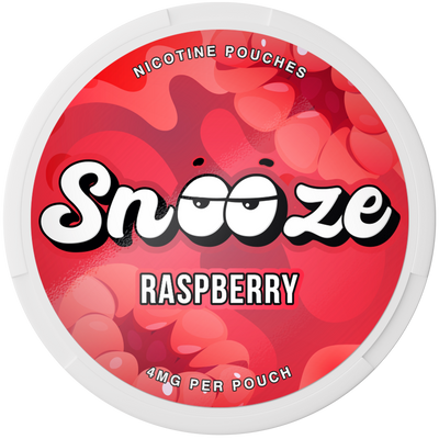 Snooze Raspberry Nicotine Pouches