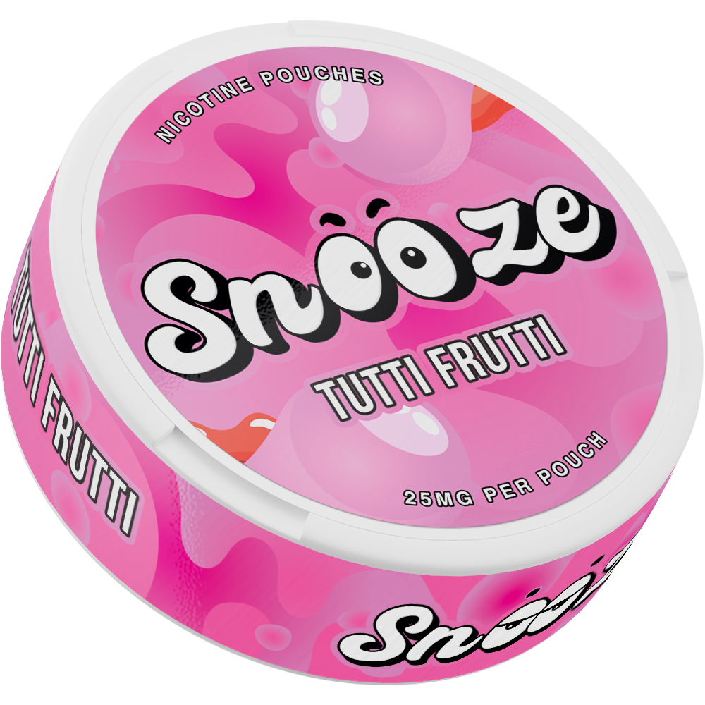 SNOOZE Tutti Fruitti 50mg Nicotine Pouches