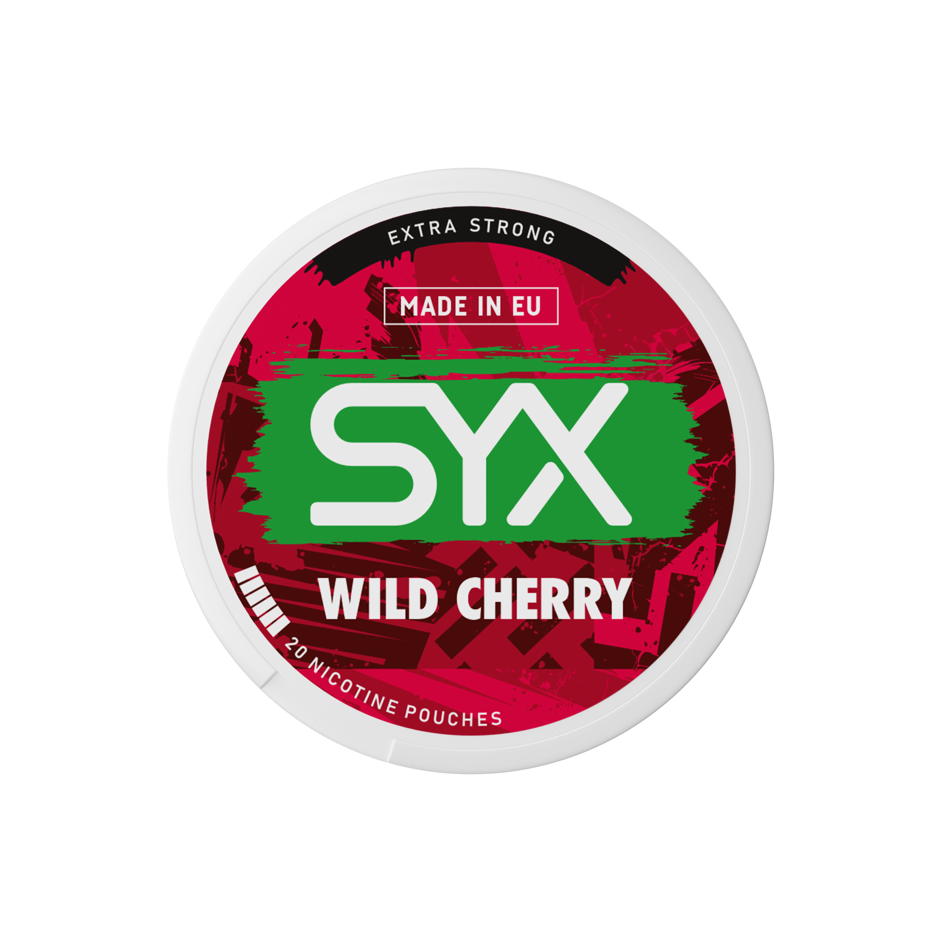 SYX Wild Cherry Extra Strong Nicotine Pouches