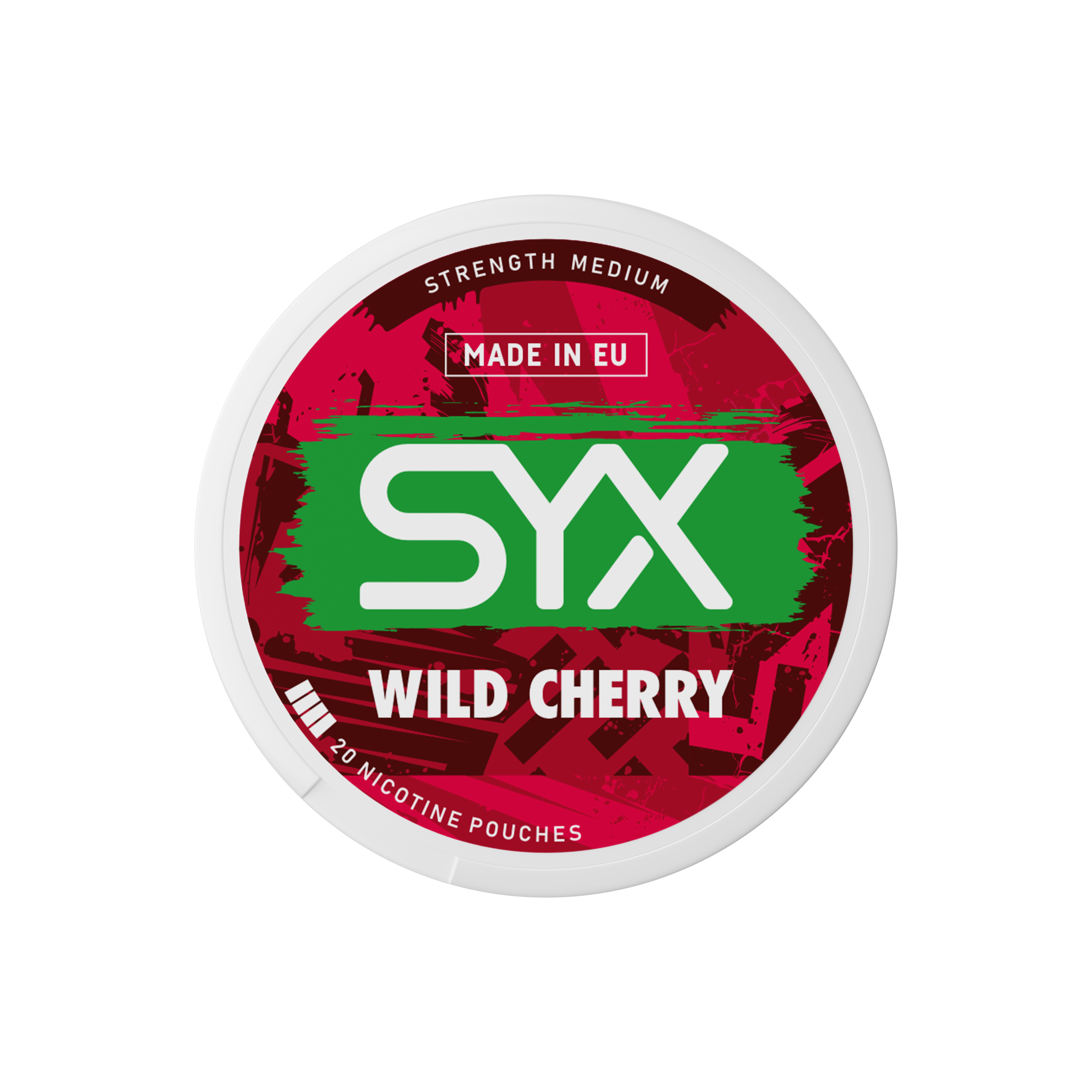 SYX Wild Cherry Medium Nicotine Pouches