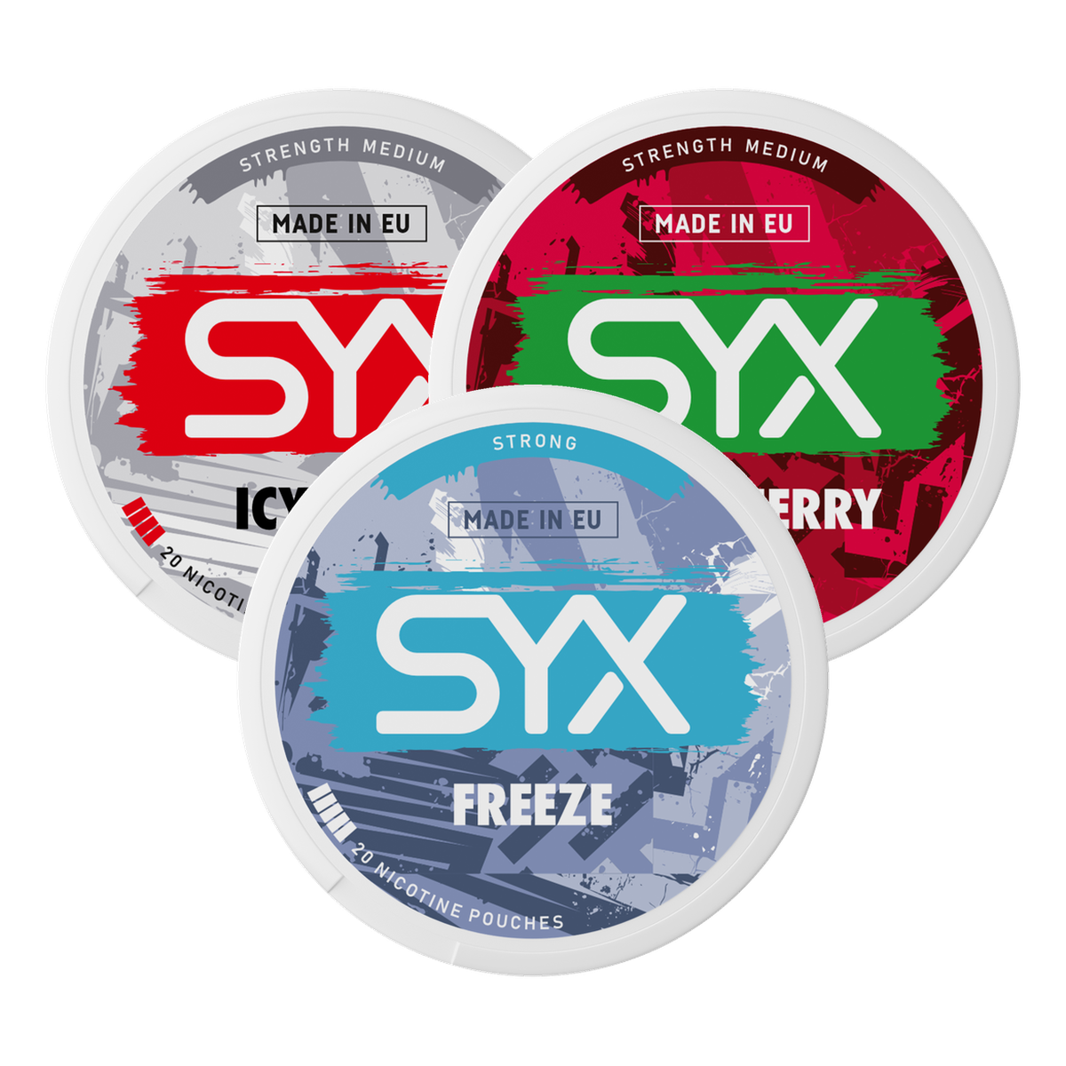 SYX Top 3 Bundle Nicotine Pouches