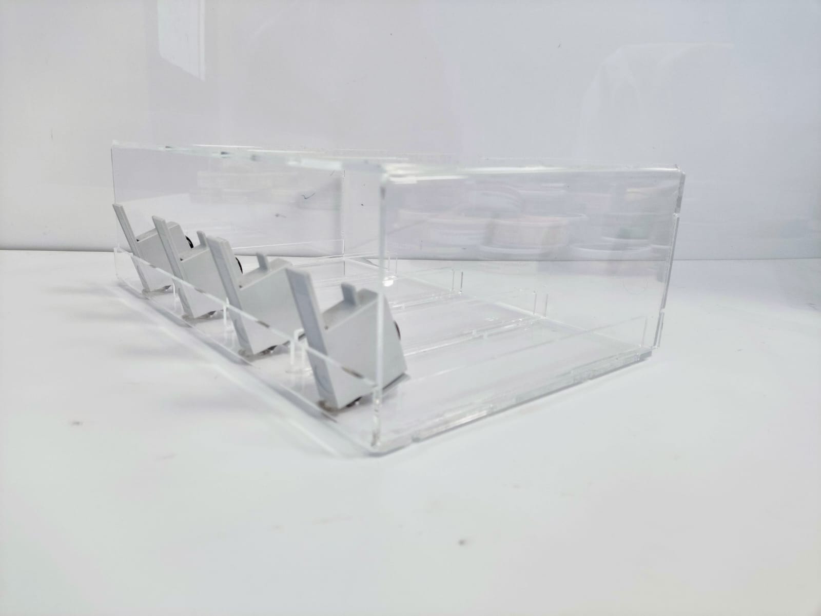 Nicotine Pouch Display Stand With Pushers