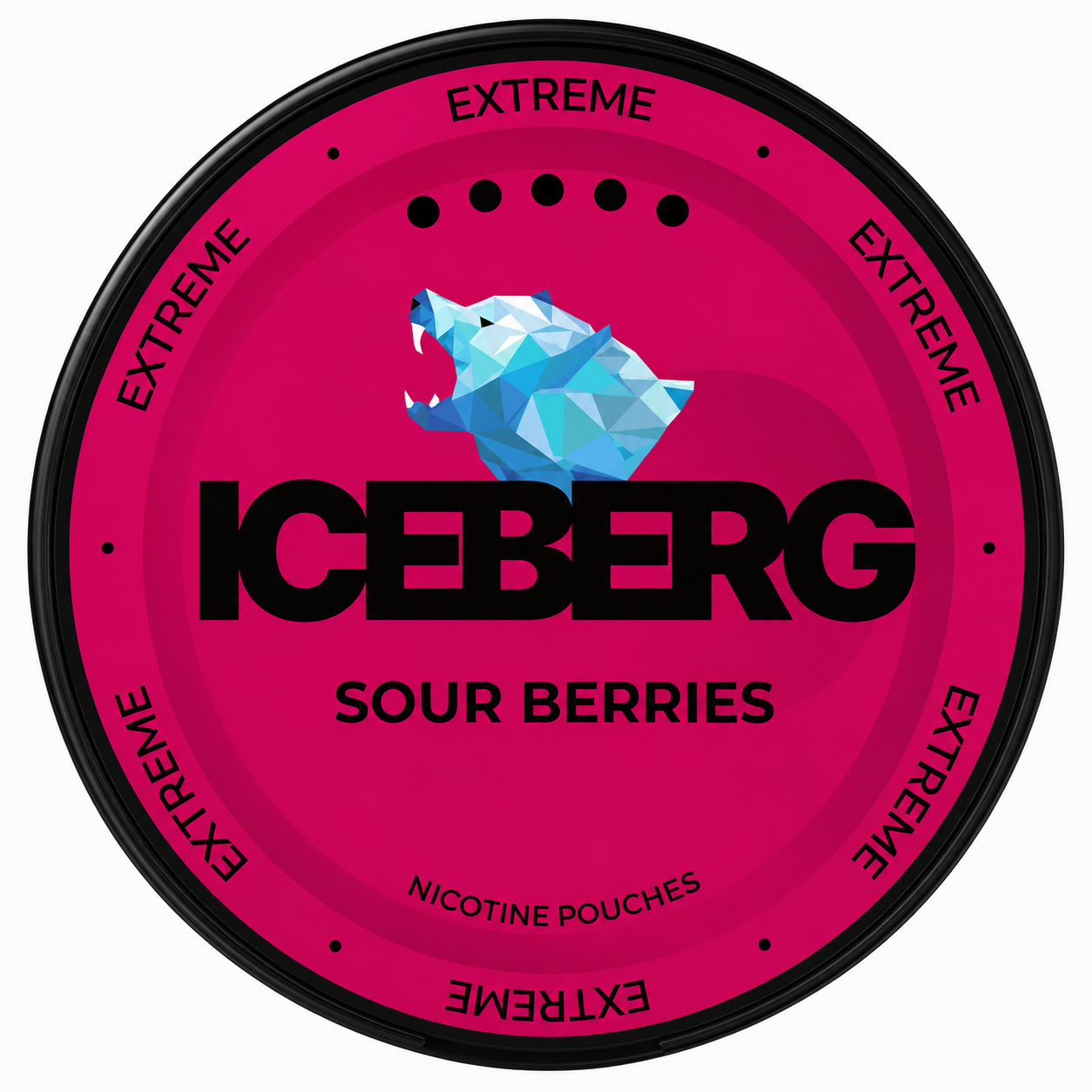 Iceberg Extreme Sour Berries 50MG Nicotine Pouches