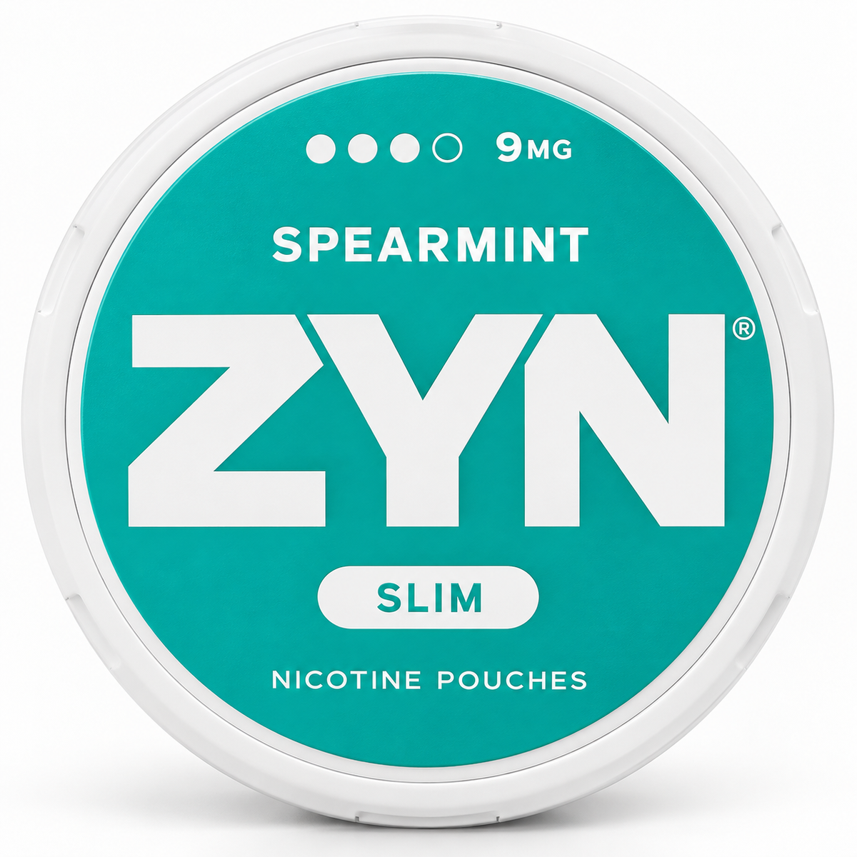 ZYN Spearmint Slim 9MG Nicotine Pouches