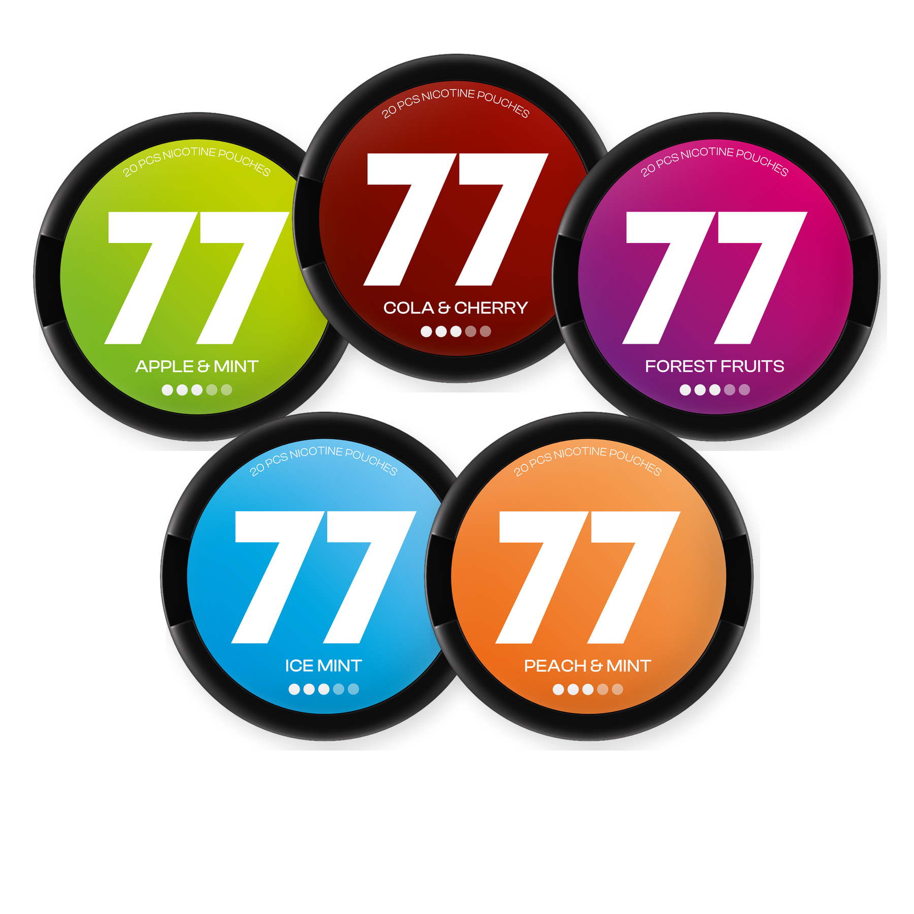 77 Strong Bundle 10.4MG Nicotine Pouches
