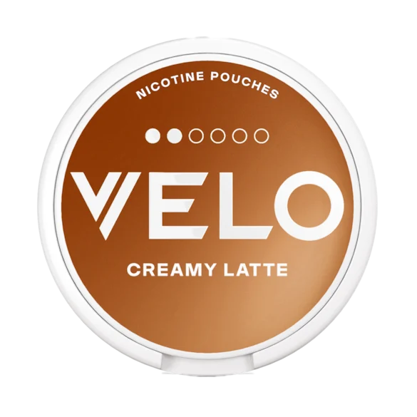 VELO Creamy Latte Mini 6MG Nicotine Pouches