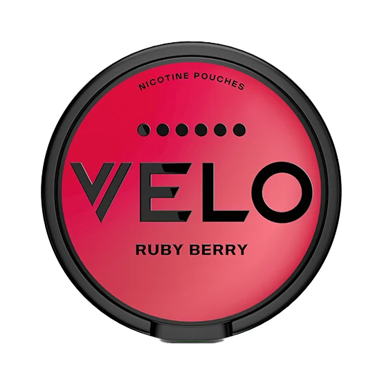 Velo Ruby Berry 6 Dot Nicotine Pouches