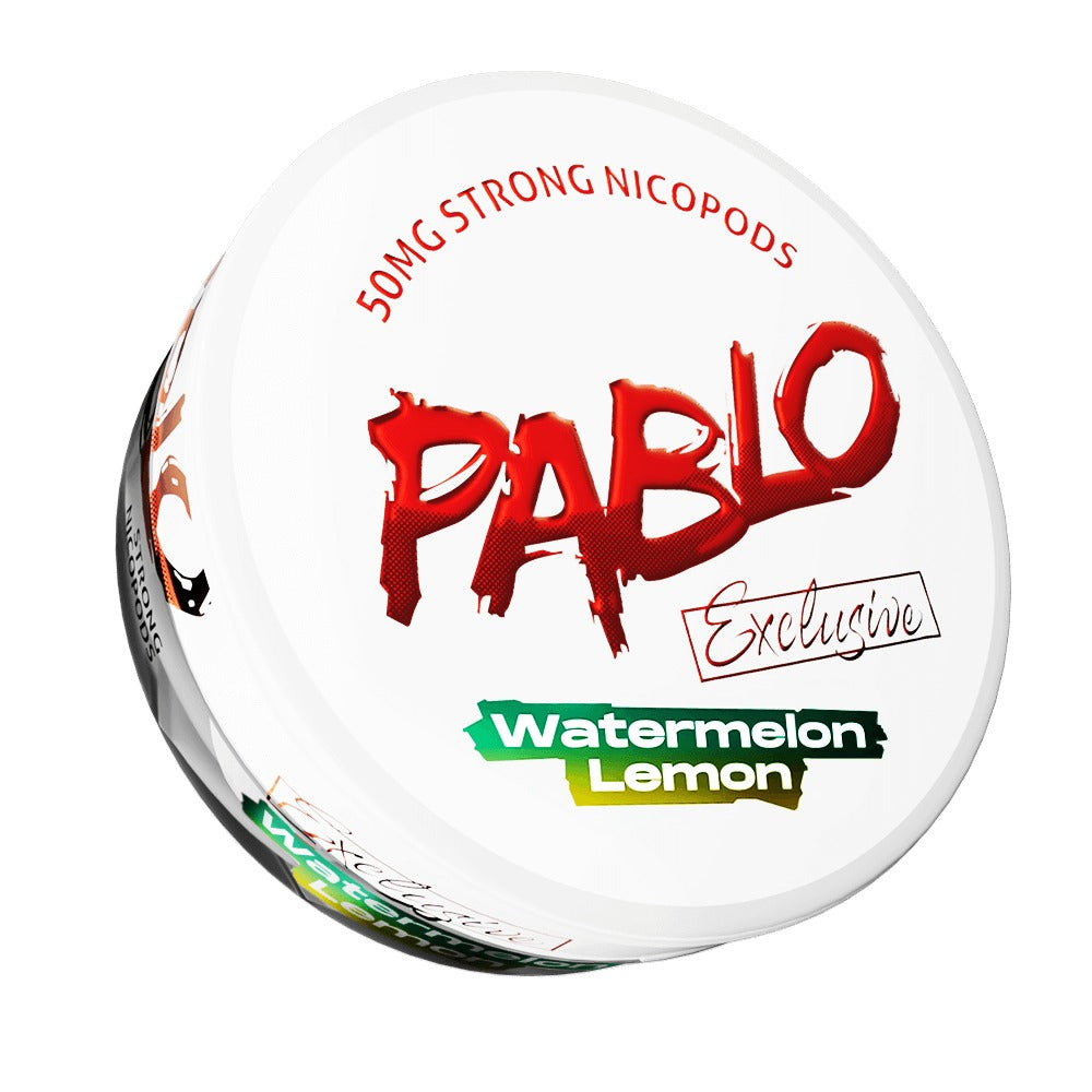 pablo chewing tobacco USA Watermelon Gum 13 mg PABLO Watermelon Lemon Slim Pouches