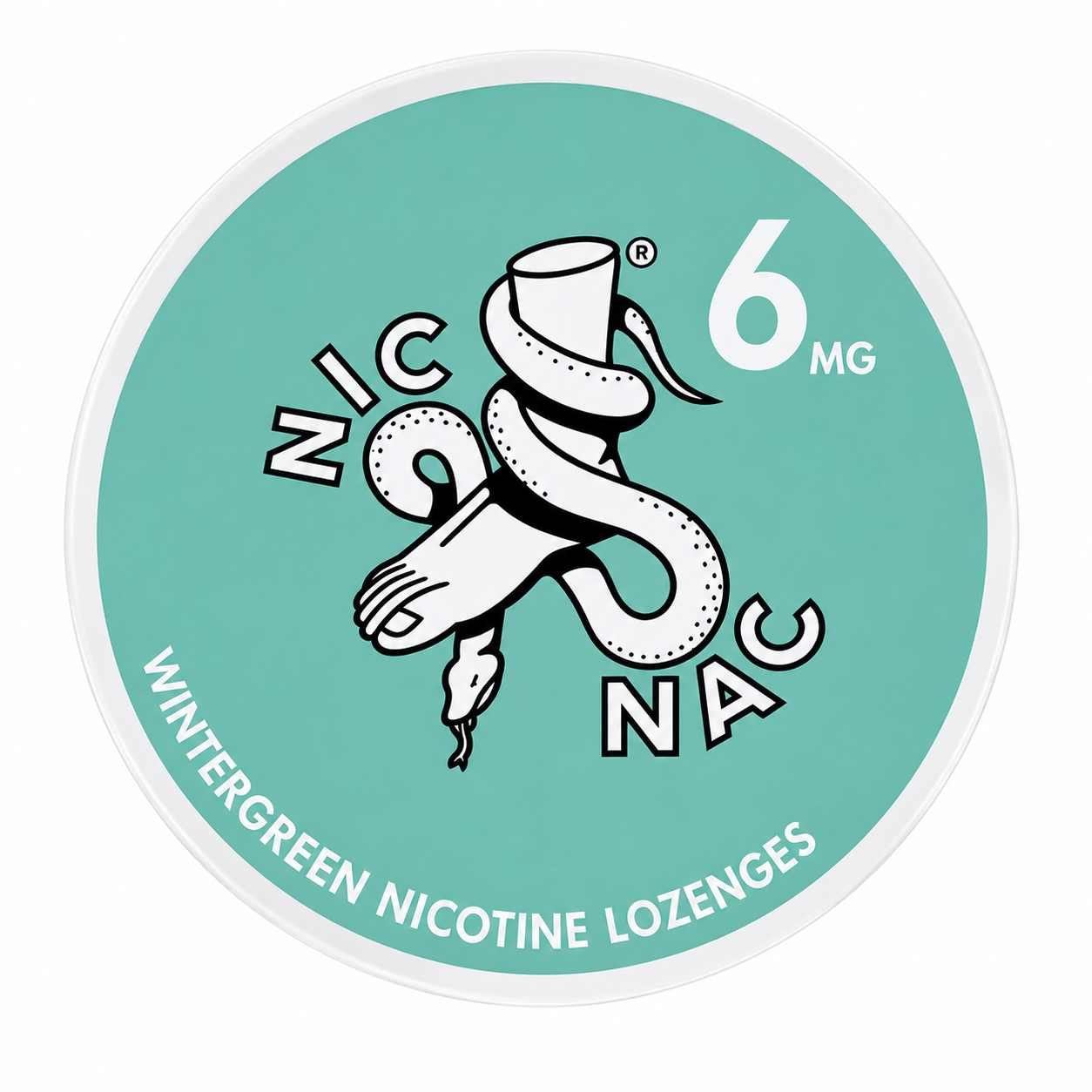 Nic Nac Wintergreen 6MG Nicotine Lozneges