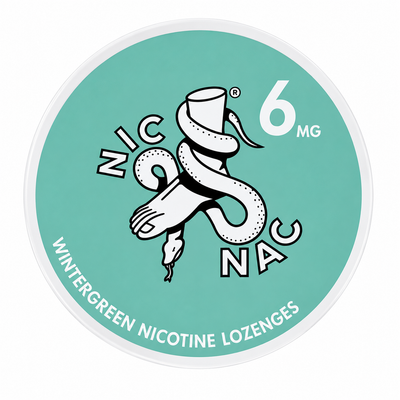 Nic Nac Wintergreen 6MG Nicotine Lozneges