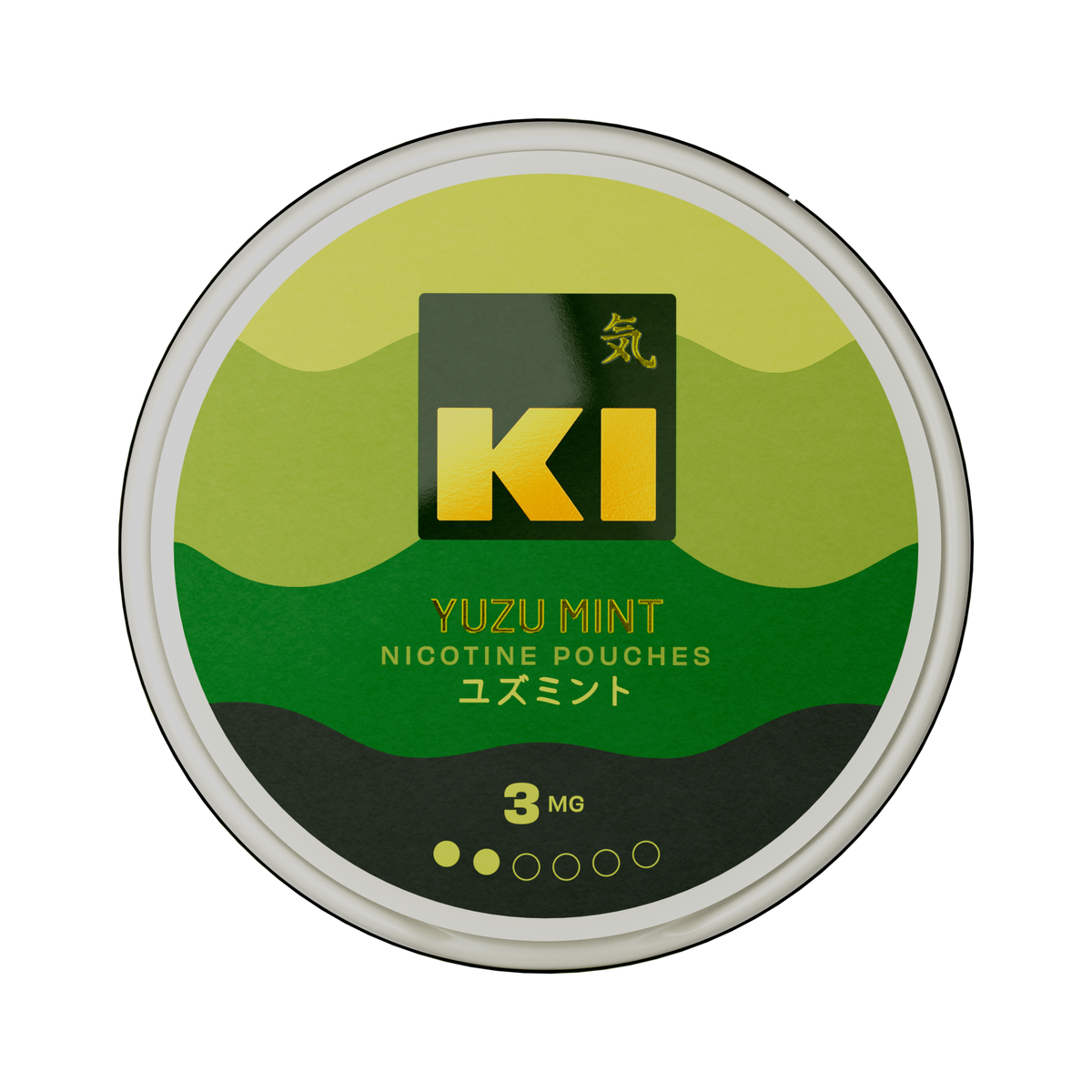 KI Yuzu Mint 3MG Nicotine Pouches