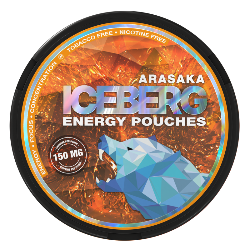 Iceberg Caffeine Arasaka 150MG Caffeine Pouches