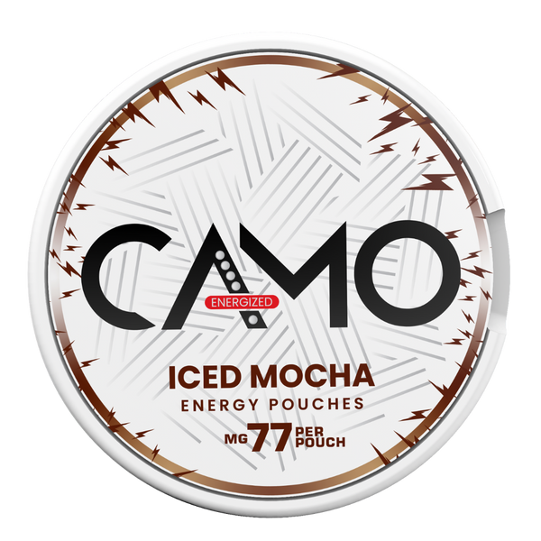 Camo Iced Mocha Caffeine Pouches