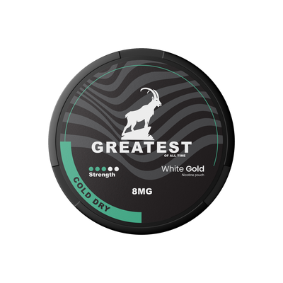Greatest Cold Dry 8MG Nicotine Pouches