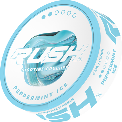 Rush Light Peppermint Ice Nicotine Pouches