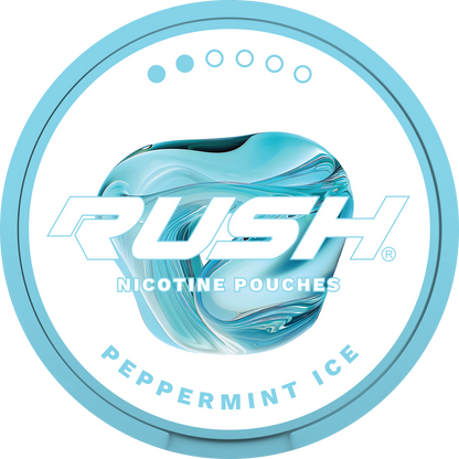 Rush Light Peppermint Ice Nicotine Pouches