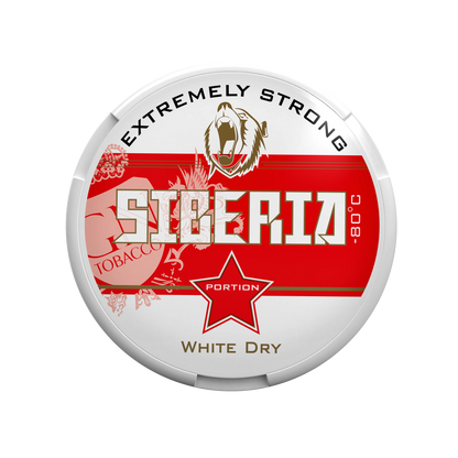 SIBERIA Red -80 Degrees White Dry Portion - pouchline