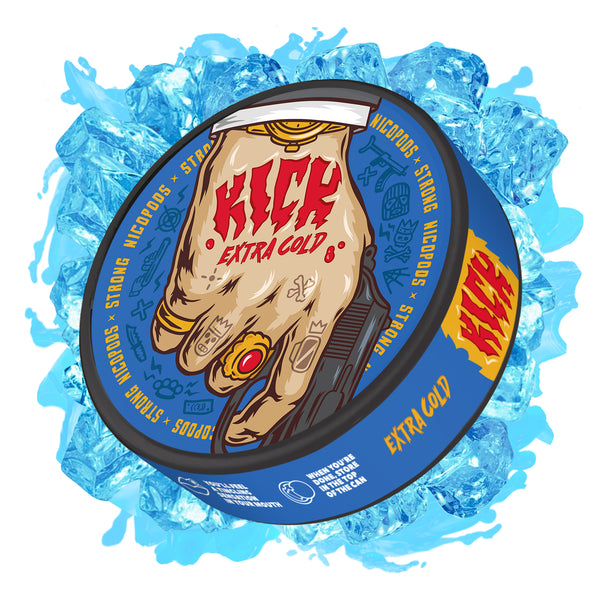 KICK Extra Cold Nicotine Pouches