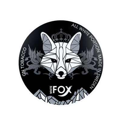 WHITE FOX Black Nicotine Pouches