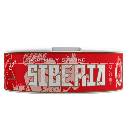 SIBERIA Red -80 Degrees White Dry Portion - pouchline