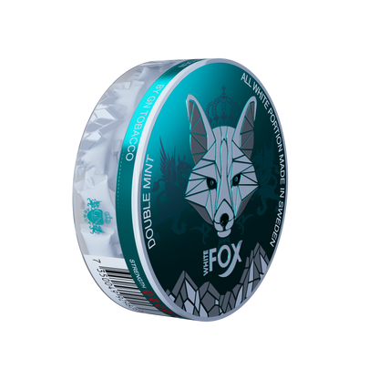WHITE FOX Double Mint Nicotine Pouches
