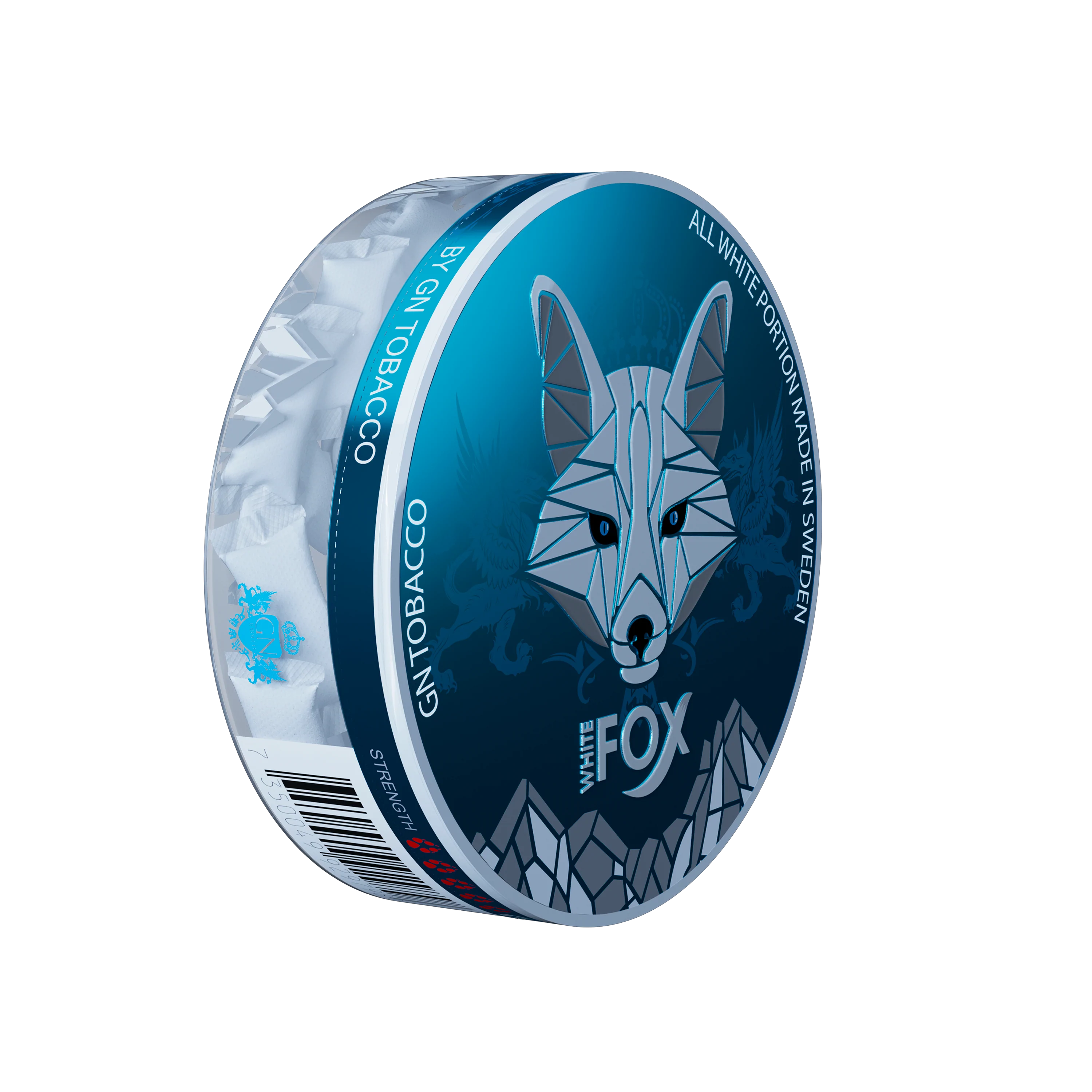 WHITE FOX All White Portion - pouchline